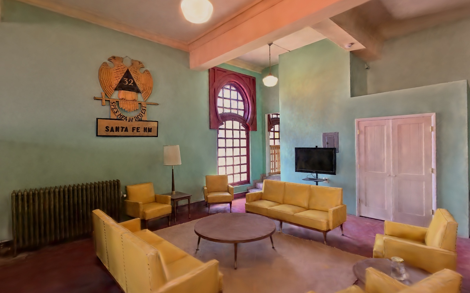 Interior of the Scottish Rite Temple in New Mexico